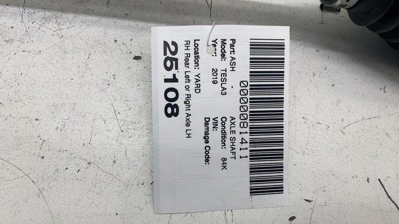 ⭕ 2017-2025 Model 3 Rear Left or Right CV Axle Shaft Halfshaft 25MM 10
