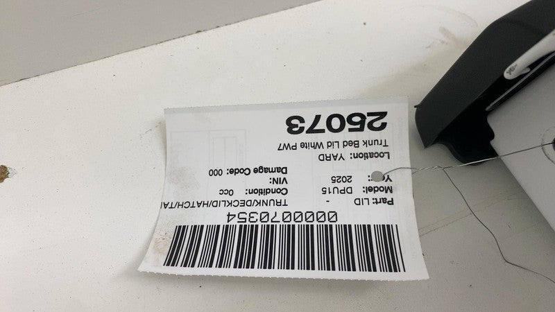 ⭕ 2025 Ram 1500 Pickup Rear Trunk Bed Lid Tailgate Shell Panel Assy Wh