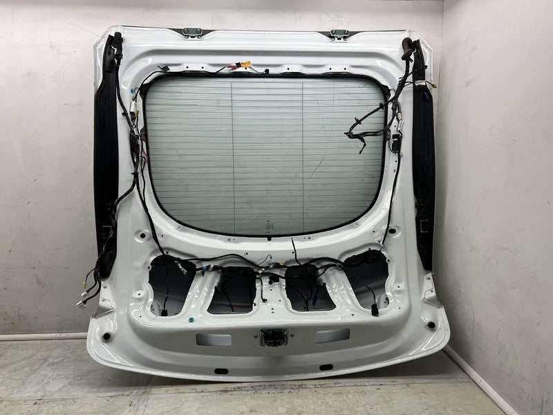 2012-2015 Tesla Model S Liftgate Hatch Gate Trunk Lid Tailgate Glass White PBCW