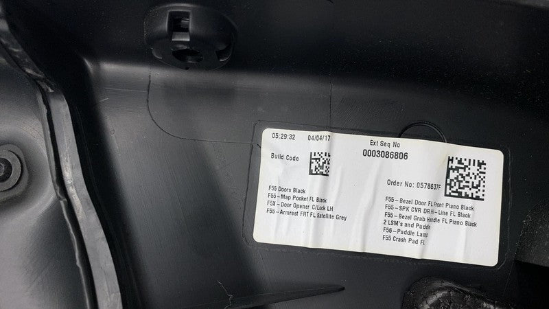 2015-2020 Mini Cooper S F55 Front Driver Side Door Panel Cover Trim Cream Left