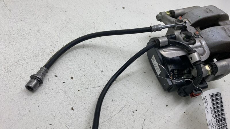 2017-2023 Tesla Model 3 M3 Rear Driver Side Caliper Red w/ Brake Line Hose Left