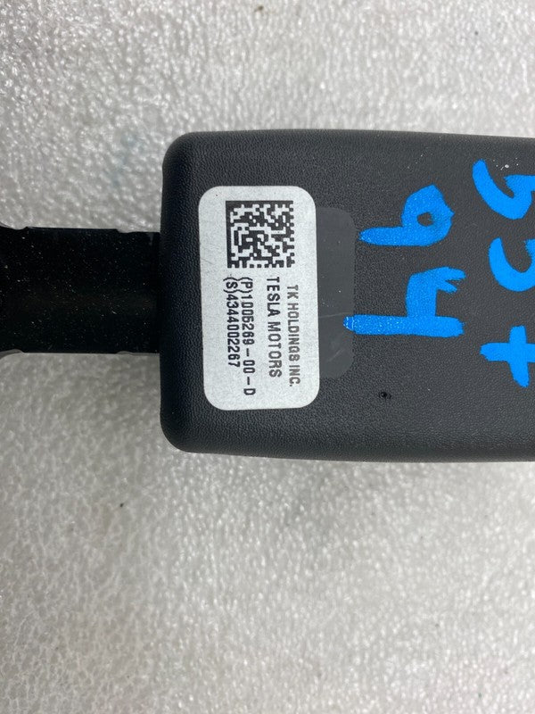 1005269 00 D ⭕ 2012-2020 Tesla Model S Rear Left or Right Seat Belt Buckle Black 1005269-00-D