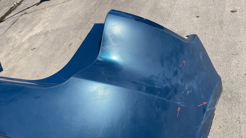 ⭕ 2024-2025 Porsche Cayenne Coupe Rear Bumper Cover & Valance Blue Assembly