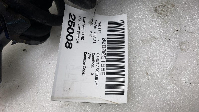 1044364-00-G 2017-2023 Tesla Model 3 M3 Front Left Shock Strut + Control Arm + Bracket LH RWD