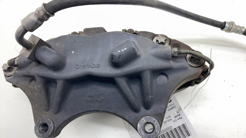 2012-2015 Tesla Model S MS Front Passenger Side Caliper w/ Brake Hose Line Right