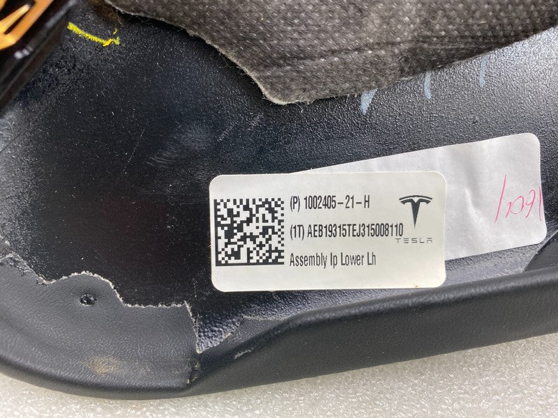 1002405 21 H ⭕ 16-20 Model S MS Knee Lower Dashboard Steering Column Cover Left 1002405-21-H