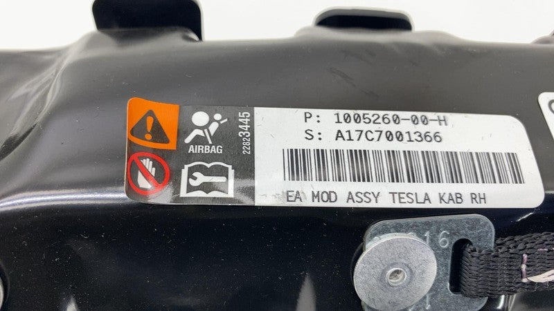 2012-2020 Tesla Model S X Front Right Knee Safety Air Bag Module RH 10