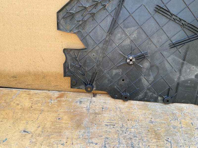 158816500D ⭕ 21-23 Model S X Rear Underbody Lower Diffuser Aero Splash Shield 1588165-00-D