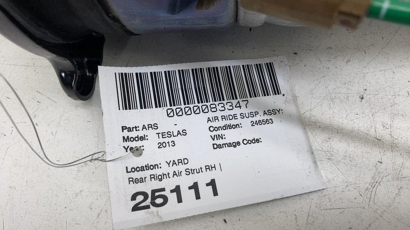 600635300C ⭕ 12-15 Model S Rear Right Air Suspension Spring Shock Absorber RWD 6006353-00-C