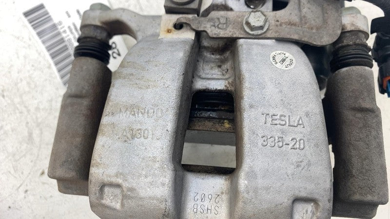 104462400H ⭕ 2017-2025 Tesla Model 3 Rear Right Caliper + Brake Hose Line BASE 1044624-00-H