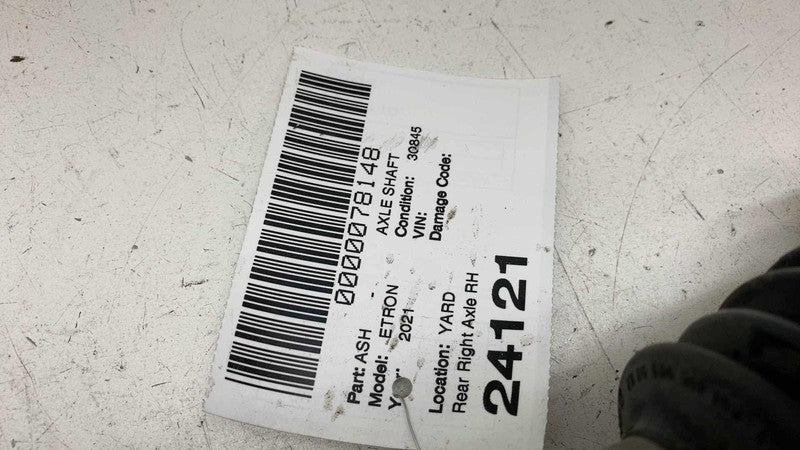 4KE501204C ⭕ 19-23 Audi e-Tron Rear Passenger Side CV Axle Shaft Halfshaft Right 4KE501204C