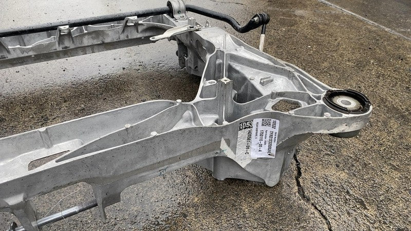 142056100C 2021-2023 Tesla Model S Rear Subframe Crossmember Cradle w/ Stabilizer Bar OEM