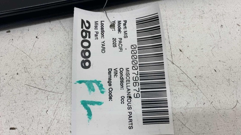 ⭕ 2017-2025 Chrysler Pacifica Front Driver Side Door Window Belt Molding Left LH