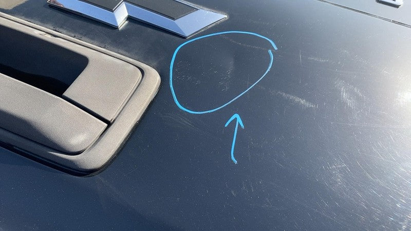 2015-2019 CHEVY SILVERADO 1500 TRUNK LID TAILGATE W/ CAMERA OEM Lid Bl