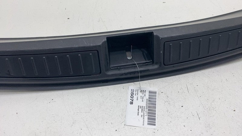 ⭕12-20 Model S Rear Trunk Latch Sill Scuff Plate Trim Cover Molding 10