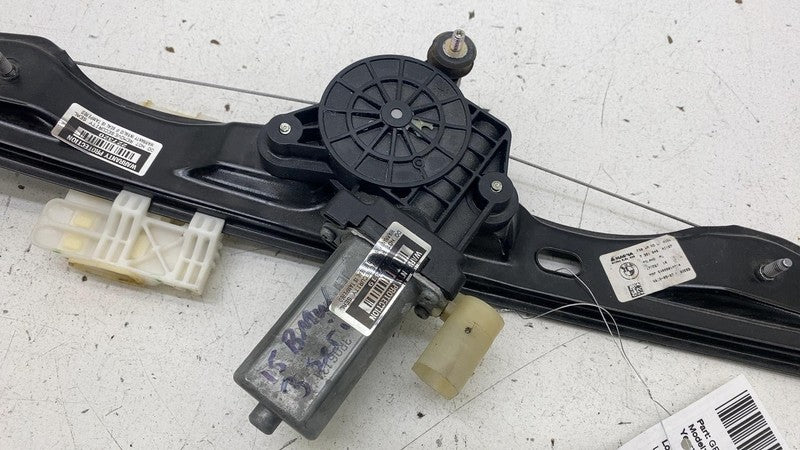 ⭕ 13-15 BMW F30 328 Rear Driver Side Door Window Regulator & Motor Lef