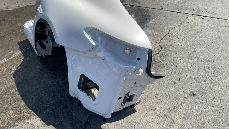 ⭕ 22-24 Mercedes EQS 450+ V297 Rear Left Quarter Panel Structure Cutout LH White