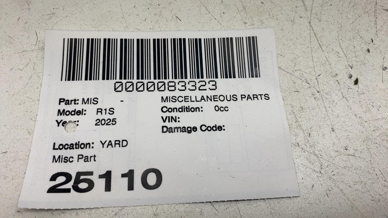 PT00465707 D ⭕ 2022 2023 2024 2025 Rivian R1S R1T Rear Camera & Bracket Assembly PT00465707-D