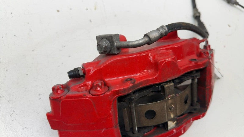 ⭕ 2012-2020 Tesla Model S Front Driver Side Caliper Red w/ Brake Hose