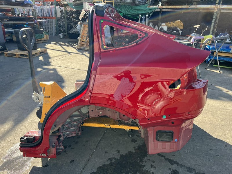 ⭕ 2016-2020 Tesla Model X Rear Quarter Panel Structural Frame Cutout Red - PPMR