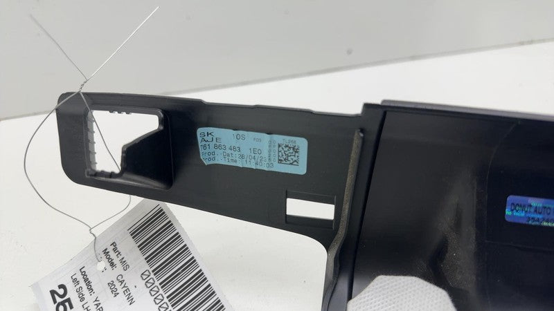 761 863 483 ⭕ 2018-2024 Porsche Cayenne Front Left A-Pillar Lower Trim Kick Panel 761863483