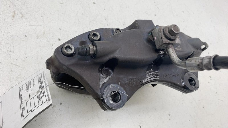 ⭕ 12-20 Tesla Model S MS Rear Passenger Side Caliper w/ Brake Hose Lin