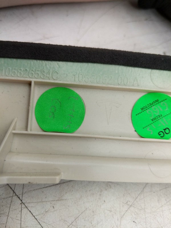 1058265-34-C ⭕ 2016-2020 Tesla Model X Rear Falcon Door Trim Molding Cover Left 1058265-34-C