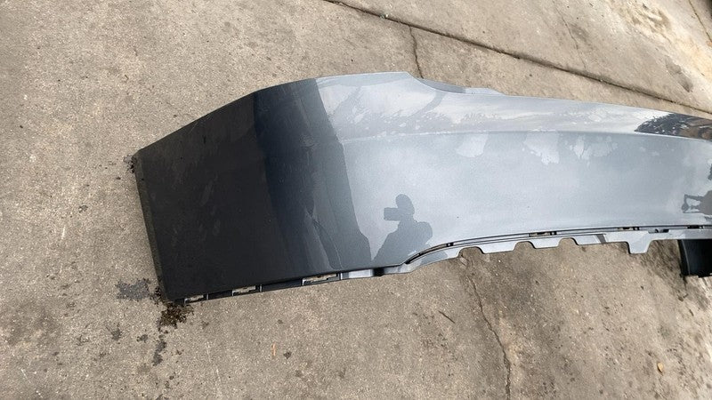 2012-2015 Tesla Model S MS Rear Bumper Cover w/o Park Sensor Gray PMTG Assembly