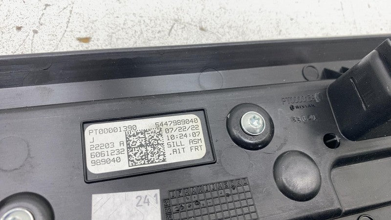 PT-00001390 22-24 Rivian R1T Front/ Rear LH & RH Door Sill Scuff Plate PT00001399/PT00001404