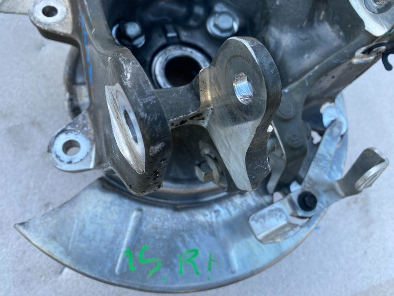 ⭕ 16-20 Model S Rear Right Spindle Knuckle Hub w/ Shield Dual Motor 10