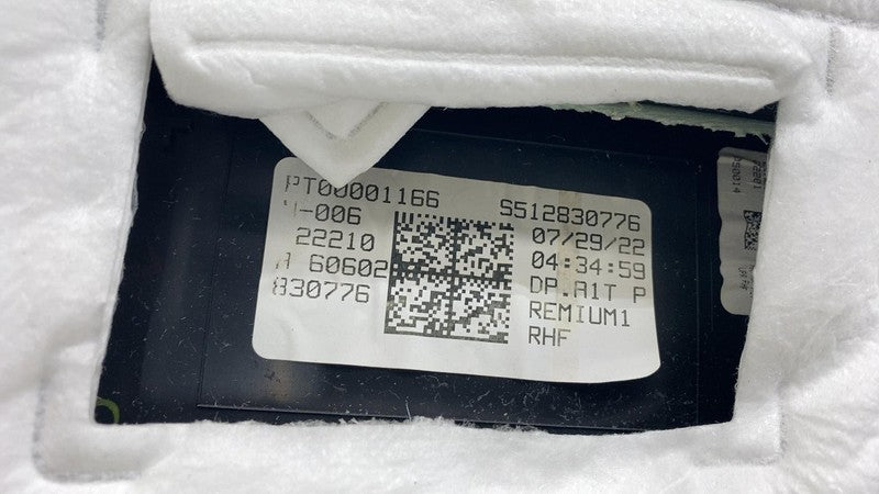 PT00001166 ⭕ 2022-2024 Rivian R1T R1S Front Right Door Trim Panel RH Ocean Coast PT00001166