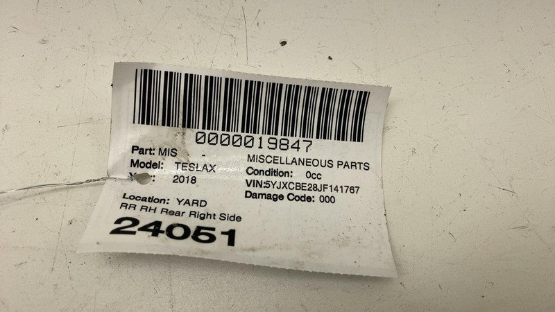 112969800A ⭕ 2016-2020 Tesla Model X Passive Liftgate Shock Strut Right RH AWD 1129698-00-A