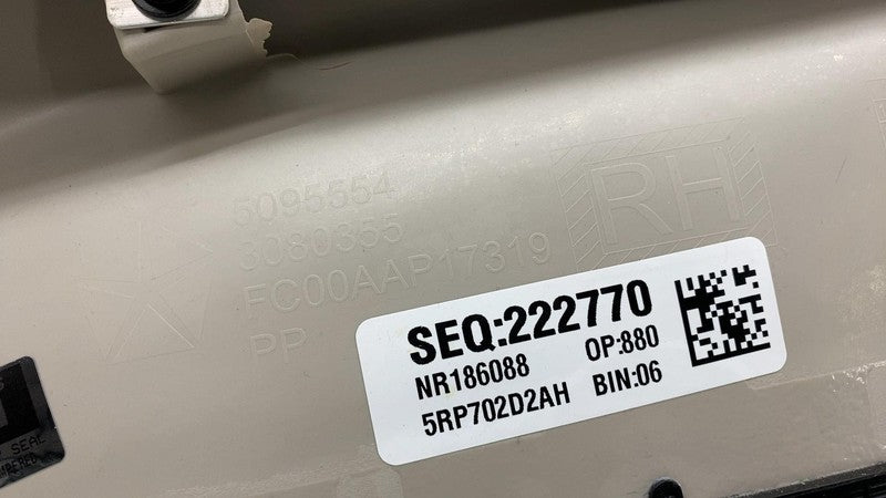 5RP702D2AH ⭕ 2017-2024 Chrysler Pacifica Rear Right Door Panel Trim Card Cover 5RP702D2AH