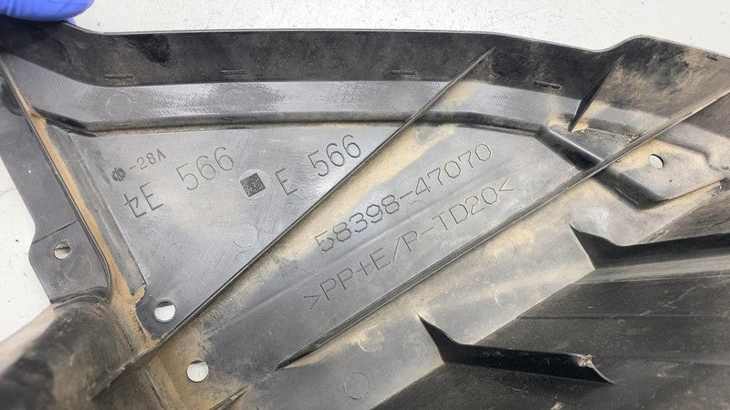 5839847070 ⭕ 23-25 Toyota Prius Rear Right Floor Underbody Splash Shield Cover 82398-47070