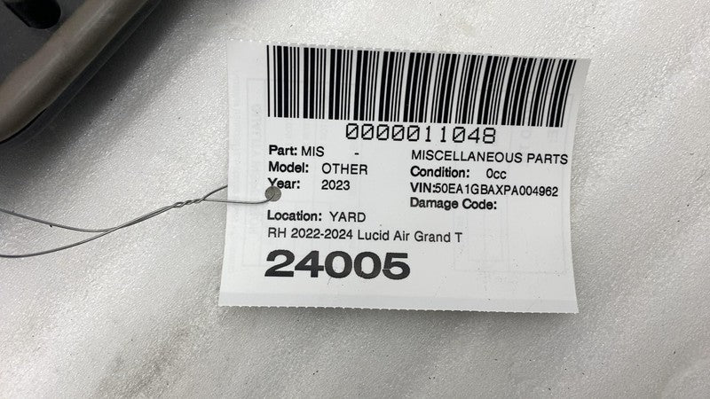 ⭕ 2022-2024 Lucid Air Rear Passenger Side Door Infill Panel Right P11-