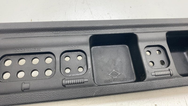 5PR15TRMAA ⭕ 2015-2018 Jeep Wrangler Rear Floor Jack Cover Trim Panel Assembly 5PR15TRMAA