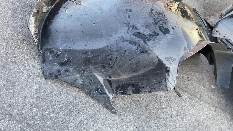 A 166 884 11 22 2016-2019 Mercedes-Benz GLE350 Front Inner Fender Liner Splash Guard Shield Left