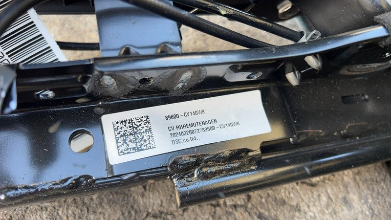 2022-2024 Kia EV6 Rear Left & Right 2nd Row Backseat Bench Seat Perforated Black