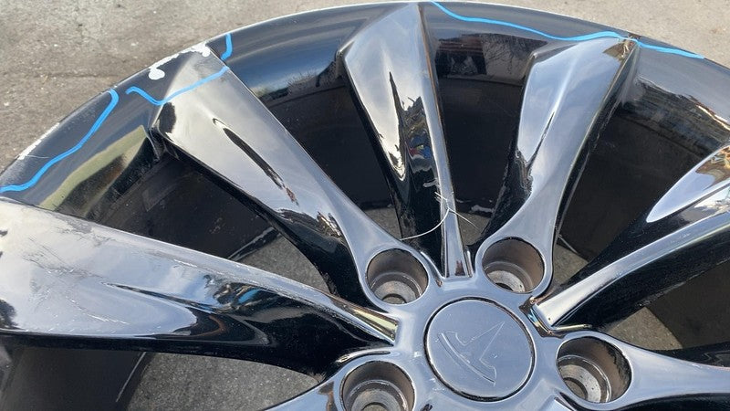 2012 2013 2014 2015 Tesla Model S PAIR of 21" Alloy Wheel Rim 21x8.5J