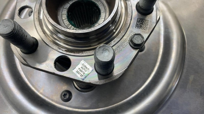 1344411 10 D ⭕ 24-25 Tesla Model 3 Rear Left Spindle Knuckle Hub & Dust Shield 1344411-10-D