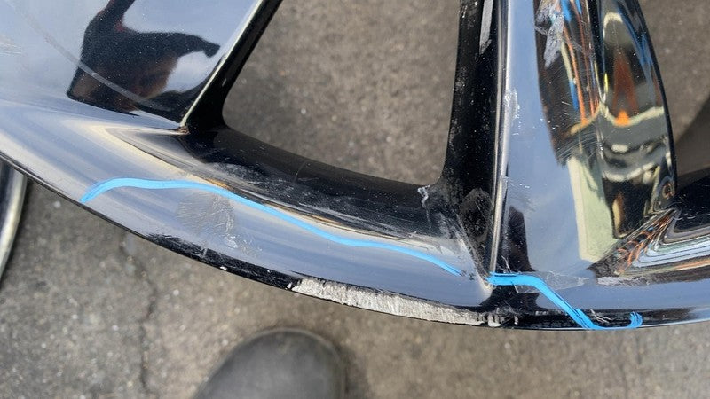 2012 2013 2014 2015 Tesla Model S PAIR of 21" Alloy Wheel Rim 21x8.5J