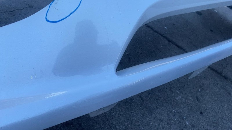 2020-2023 Tesla Model Y MY Front Bumper Cover w/ Park Sensor Holes White - PPSW