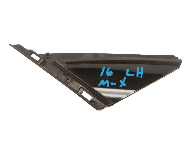 103502 ⭕ 2016-2020 Model X Front Left Door Quarter Applique Corner Glass Cover 1036917