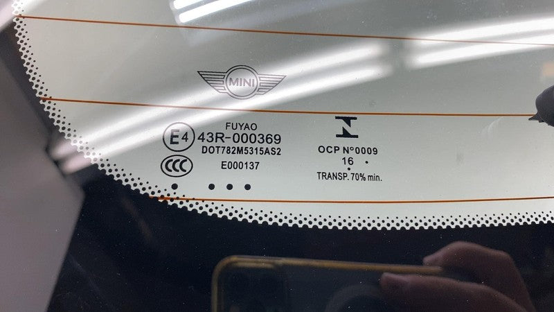 ⭕ 15-20 Mini Cooper S Rear Trunk Liftgate Tailgate Hatch Shell w/ Wind