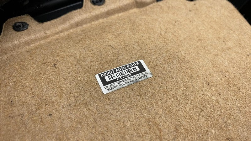 ⭕ 25-26 Tesla Model Y Rear Driver Side Door Panel Trim Card Cover Blac