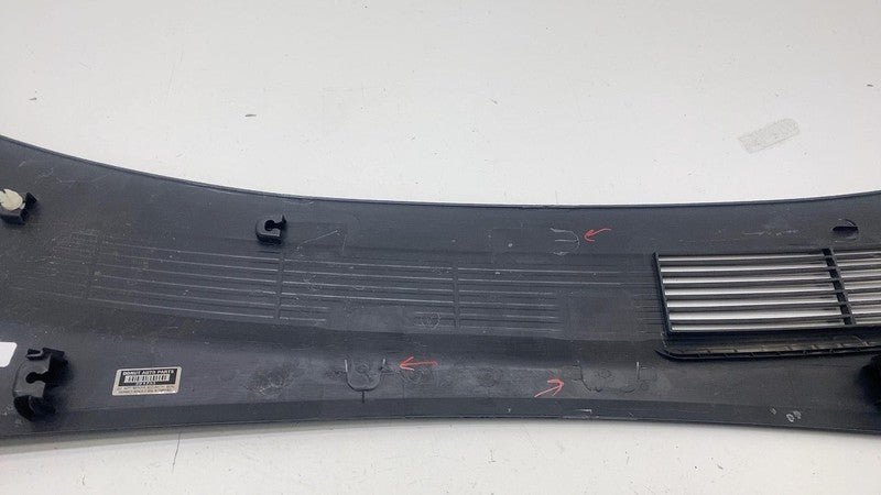169450198E ⭕ 24-25 Model 3 Front Frunk Cowl Panel Rear Apron Grille Trim Cover 1694501-98-E