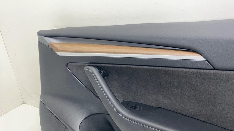 1593863-00-A ⭕ 2021-2023 Tesla Model 3 Front Interior Door Panel Trim Card Right 1593863-00-A