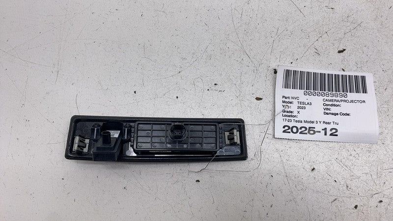 ⭕ 17-23 Model 3 Trunk Lid Liftgate Release Handle w/ Backup Camera 109