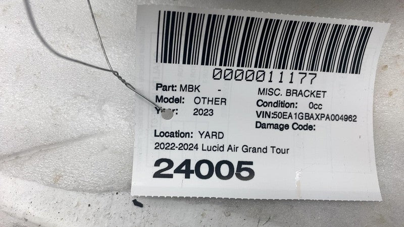 212D2955 ⭕ 2022-2024 Lucid Air Grand Touring Dashboard Frame Holder Bracket OEM 212D2955
