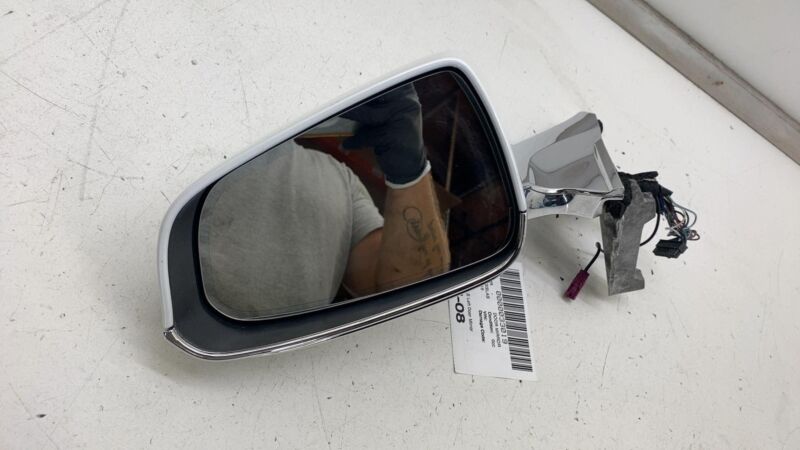 6005864-00-E 2012-2015 Tesla Model S Driver Side Exterior Rear View Door Mirror Left LH White